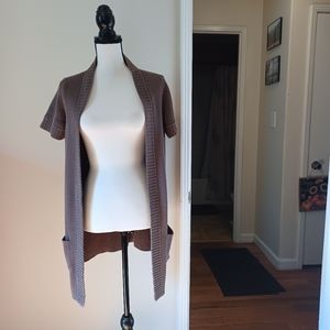 Ann Taylor Short-sleeve Cardigan